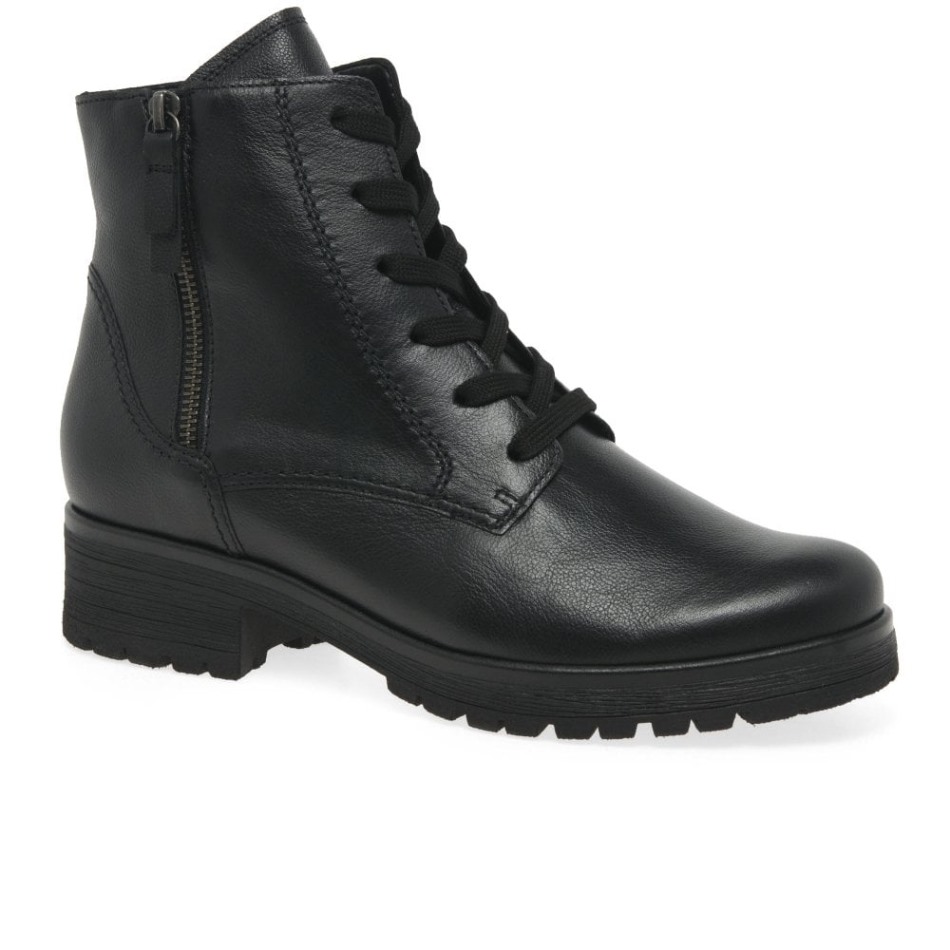 Zane Femmes Bottines Noires Gabor | Exclusif